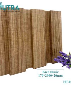 Tấm ốp tường PVC lam sóng HT-014A